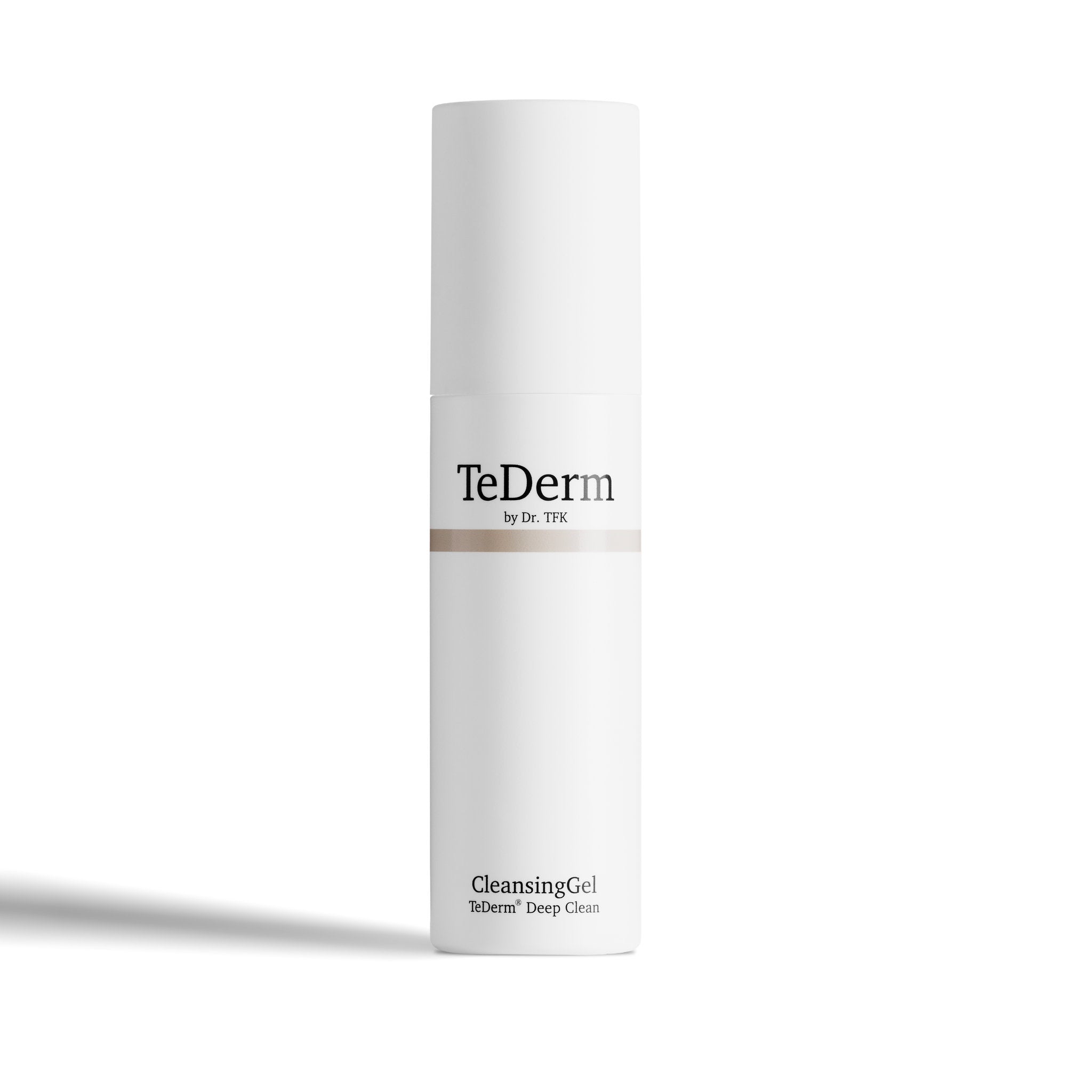 TeDerm CleansingGel front view – bottle primary angle packshot